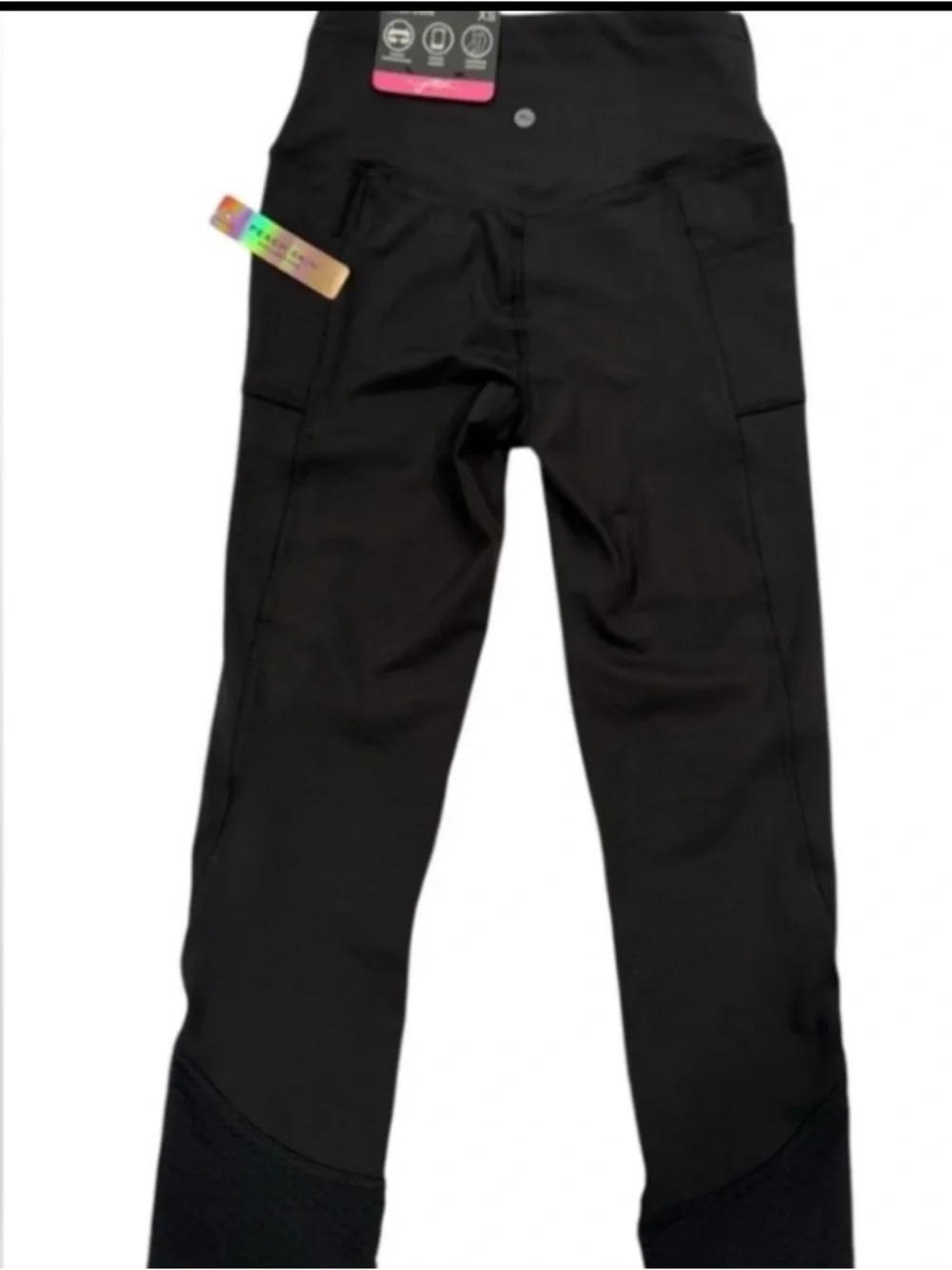GOTTEX Stretchy Soft Slimming Tummy Compression Leggings With Pockets NWT XS